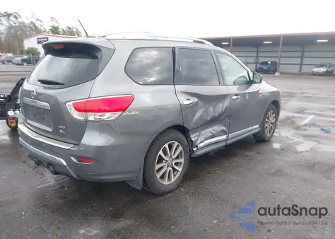 2015 Nissan Pathfinder Sl z USA, uszkodzony, nr VIN 5N1AR2MM2FC639194